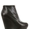 Camilla Skovgaard 120mm Smooth Leather Boot Wedges in Black - Lyst