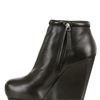 Camilla Skovgaard 120mm Smooth Leather Boot Wedges in Black - Lyst