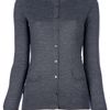 Dolce & Gabbana Crew Neck Cardigan in Gray (grey) - Lyst