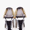 Giuseppe Zanotti August Colorblock Suede Sneakers in Multicolor (black) - Lyst
