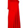 Givenchy Asymmetrical Dress in Red - Lyst