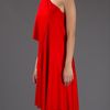 Givenchy Asymmetrical Dress in Red - Lyst