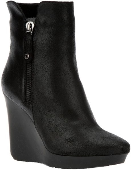 Jimmy Choo Ankle Boot in Black - Lyst