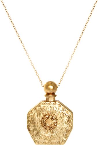 River Island Perfume Bottle Necklace - Lyst