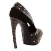 Alexander Mcqueen Degrade Stud Cutout Boot in Black - Lyst