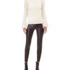 Alexander Mcqueen Aran Knit Poloneck in White (ivory) - Lyst