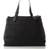 Emporio Armani Smooth Leather Tote Bag in Black - Lyst