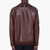 Givenchy  Leather Crewneck Sweater in Brown for Men - Lyst