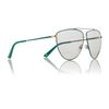 Gucci Ladies S Aviator Sunglasses in Green (blue) - Lyst