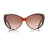 Gucci Ladies Sunglasses in Brown - Lyst