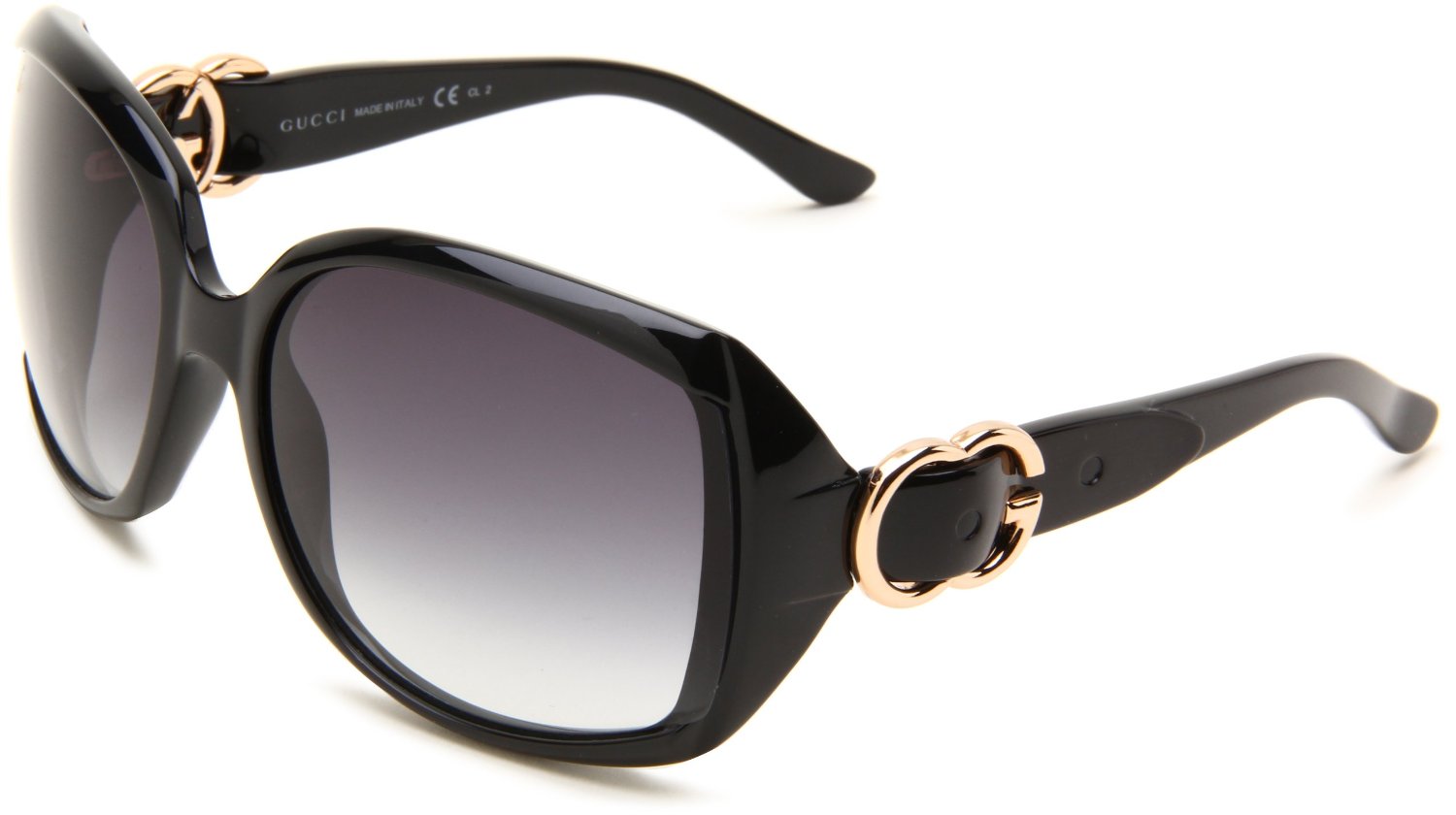 black gucci womens sunglasses