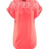 H&m Blouse in Red (coral) - Lyst