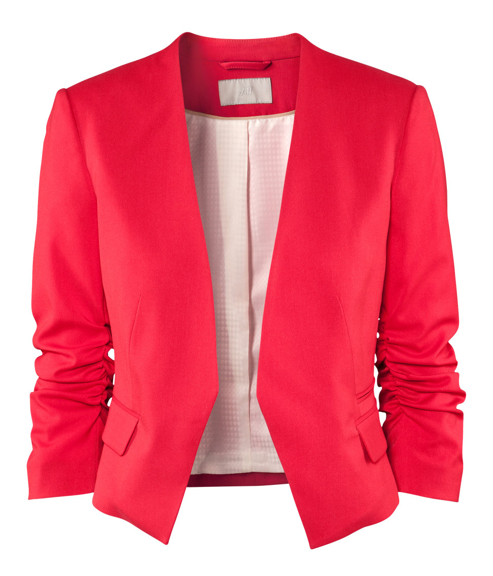 H&m Jacket in Red Lyst
