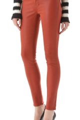 James Jeans Twiggy Slicked Super Skinny Jeans