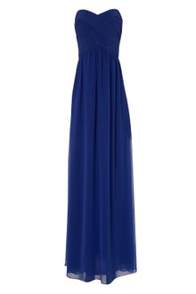 Jane Norman Pleat Bodice Maxi - Lyst