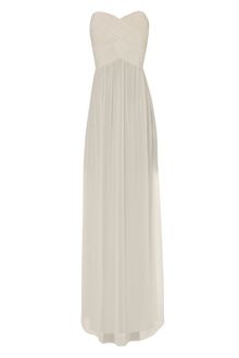 Jane Norman Pleat Bodice Maxi - Lyst