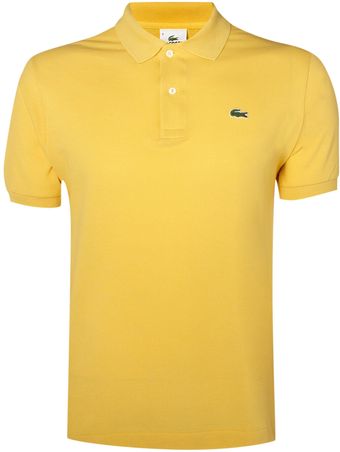 Lacoste Classic Fitted Polo Shirt - Lyst