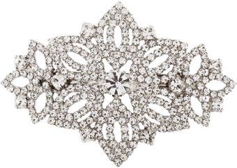 Martine Wester Crystal Lotus Flower Hair Clip - Lyst