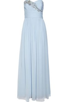 Notte By Marchesa Embellished Silk Chiffon Gown - Lyst