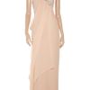 Notte By Marchesa Embellished Silkchiffon and Crepe Gown in Pink (blush) - Lyst