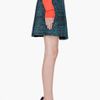 Proenza Schouler Green Indigo Tweed Skirt in Blue (green) - Lyst