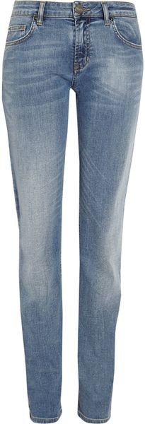 Red Valentino MidRise Straight Leg Jeans in Blue (denim) - Lyst