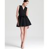 Robert Rodriguez Fit Flare Dress in Black - Lyst