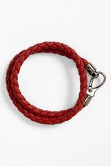 Tod's Braided Leather Bracelet