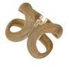 Topshop Mesh Clamp Bracelet in Gold - Lyst