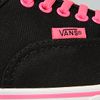 Vans The Authentic Lo Pro Sneaker in Black and Neon Pink in Black - Lyst