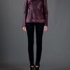 Alexander Mcqueen Biker Jacket in Purple (bordeaux) - Lyst