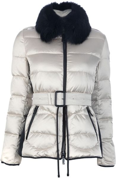 Burberry Padded Jacket in Beige (cream) - Lyst