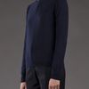 Carven Button Back Sweater in Blue - Lyst
