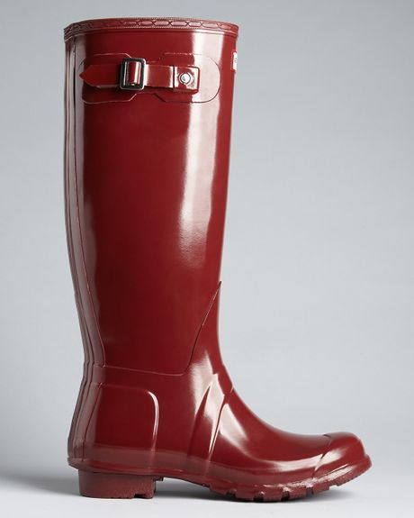 red hunter rain boots sale