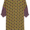 Kenzo Medallion Print Mid Sleeves Top in Brown - Lyst