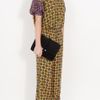 Kenzo Medallion Print Mid Sleeves Top in Brown - Lyst