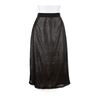 Marios Schwab Slightly Flared Skirt in Polyester and Viscose in Black - Lyst