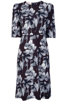 Marni Floral Print Dress - Lyst