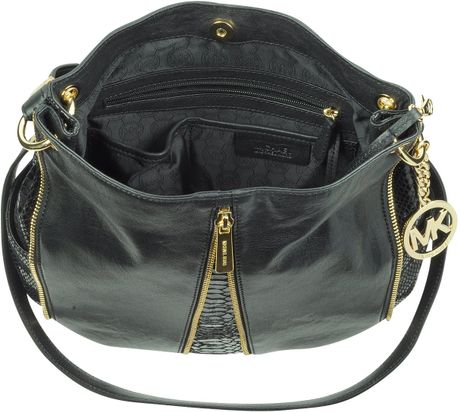 michael kors medium leather shoulder bag