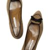 Oscar De La Renta Ripley Bowembellished Suede Ballet Flats in Brown (tan) - Lyst