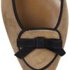 Oscar De La Renta Ripley Bowembellished Suede Ballet Flats in Brown (tan) - Lyst