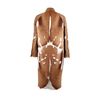 Revillon Maxi Coat in Short Haired Natural Antilop Fur in Brown (natural) - Lyst