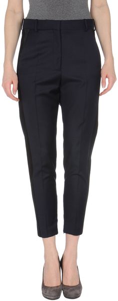 Stella Mccartney 3/4 Length Trousers in Blue - Lyst