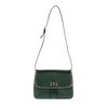 Valentino Cross Body Flap Bag in Calfskin in Green (nero) - Lyst