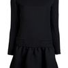 Victoria Beckham Harlequin Insert Dress in Black - Lyst