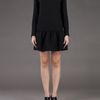 Victoria Beckham Harlequin Insert Dress in Black - Lyst