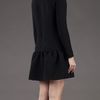 Victoria Beckham Harlequin Insert Dress in Black - Lyst