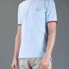 Vivienne Westwood Print Polo Shirt in Blue for Men - Lyst