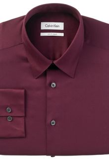 Calvin Klein Slim Fit Dress Shirt - Lyst