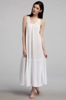 Donna Karan New York Long Batiste Woven Gown - Lyst